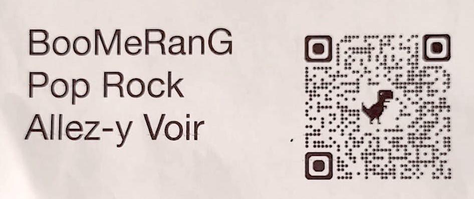 QRcode BooMeRang